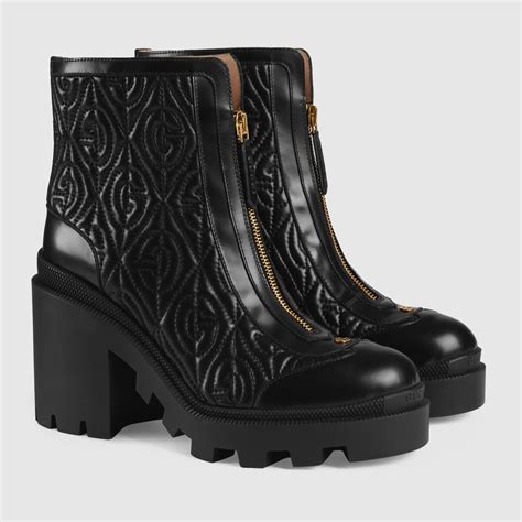 gucci g rhombus boots